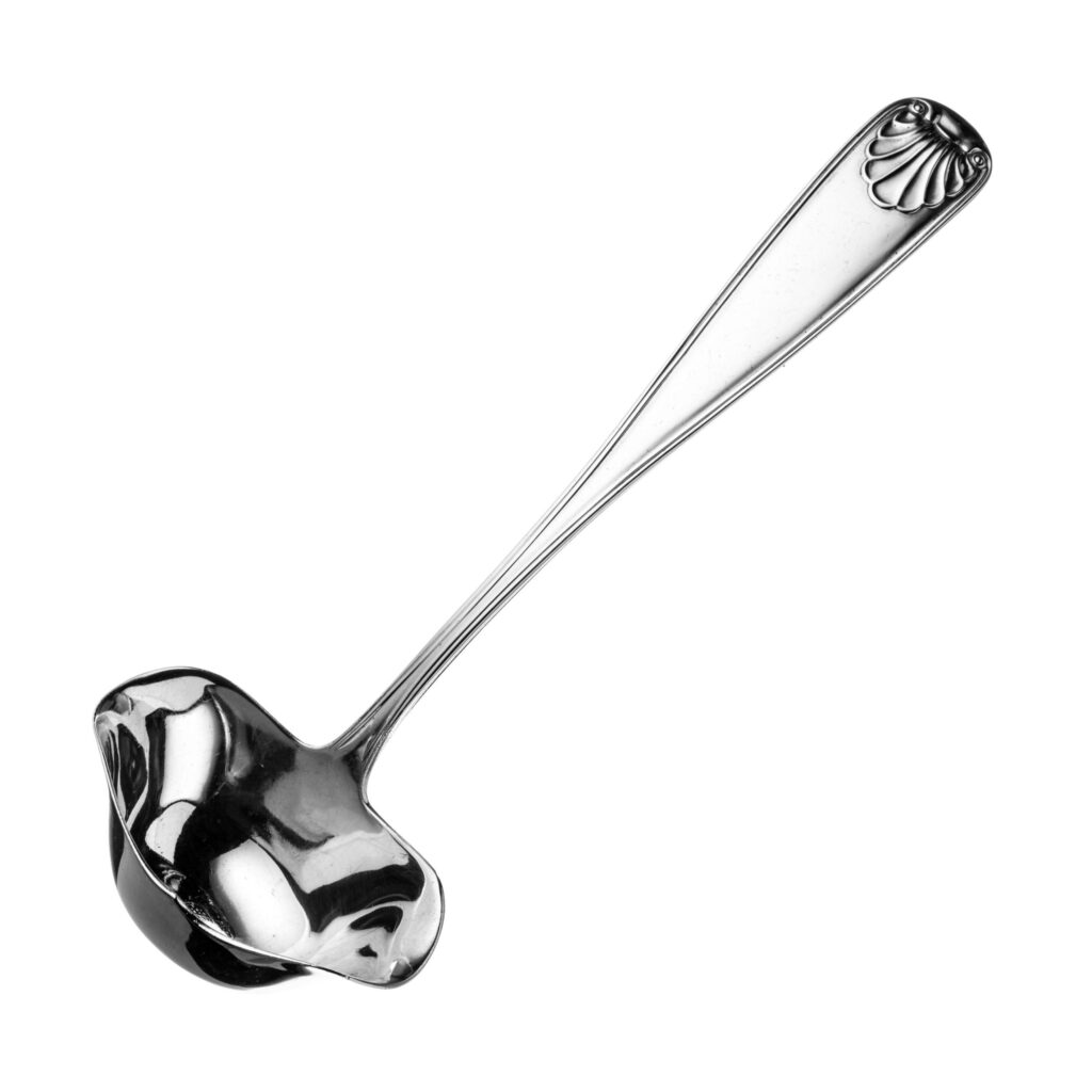 Arvesølv gammel fasong sausøse 14 cm