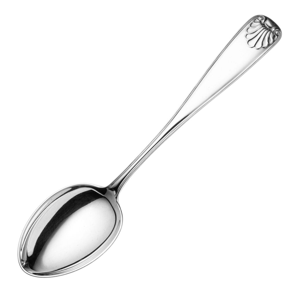 Arvesølv gammel fasong spiseskje 18,5 cm