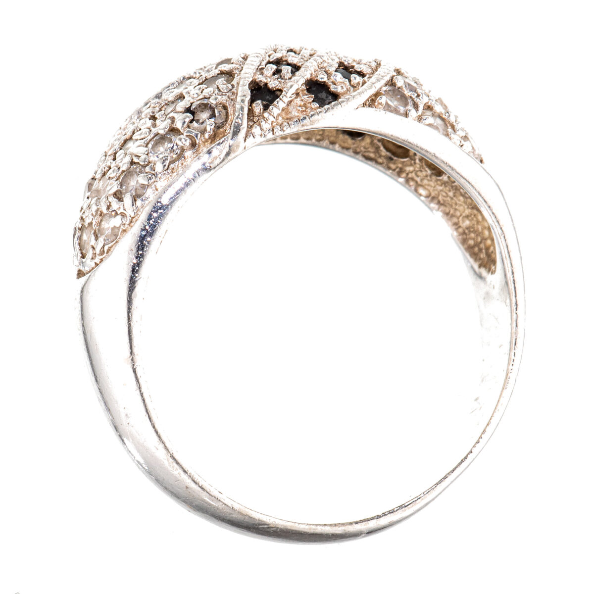 Ring, sterling sølv, krystall - Bilde 2