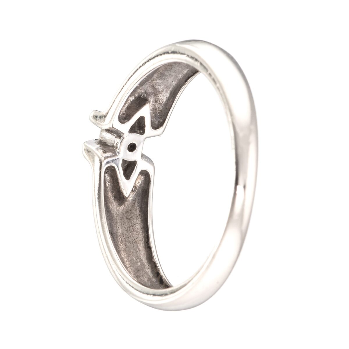 Ring, hvitt gull, diamant (0,09 ct.) - Bilde 4