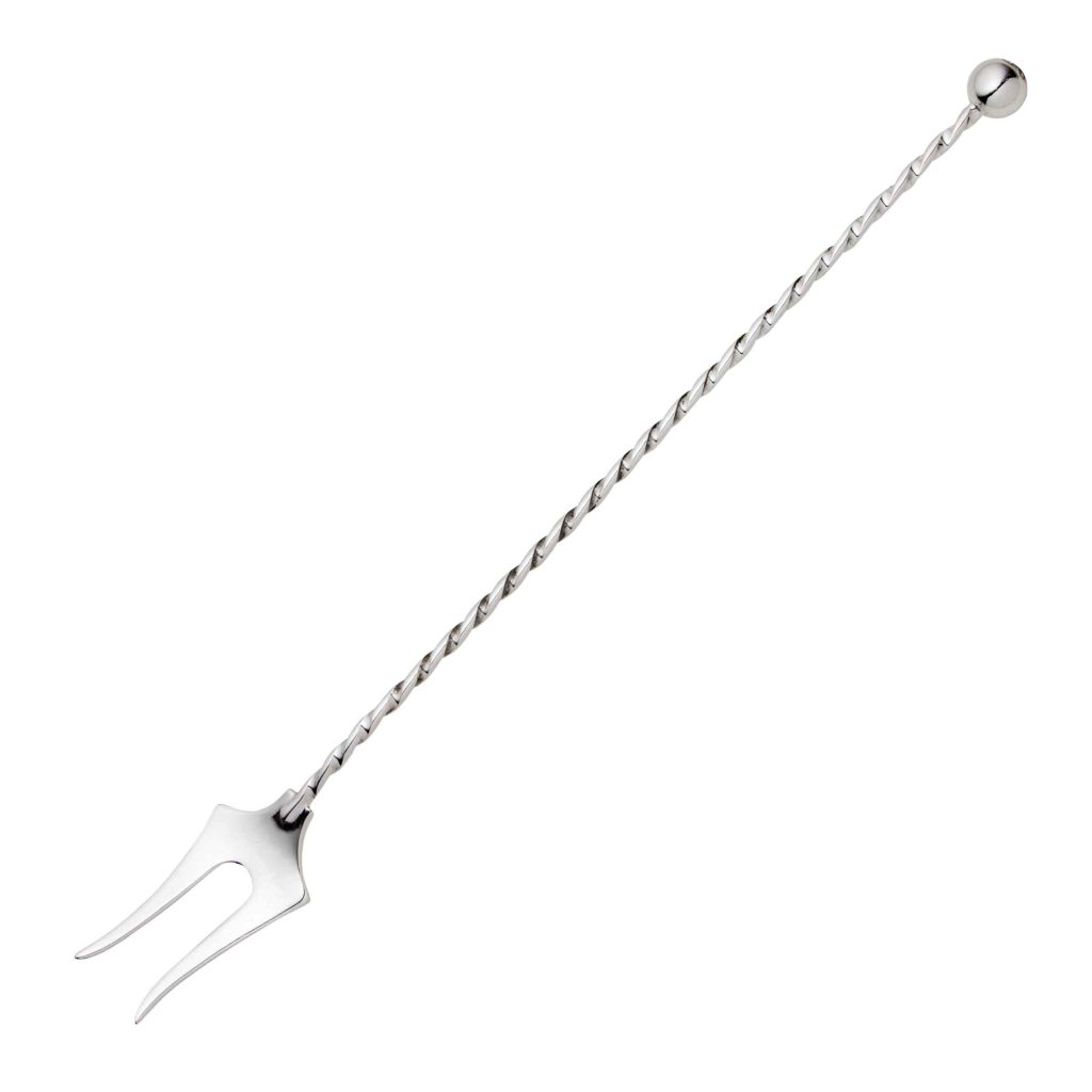 Vridd anretningsgaffel 18 cm