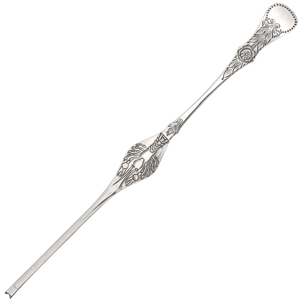 Gammel Flat Rose hummergaffel
