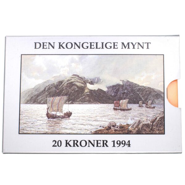 Norge, blister myntsett 20 kroner 1994