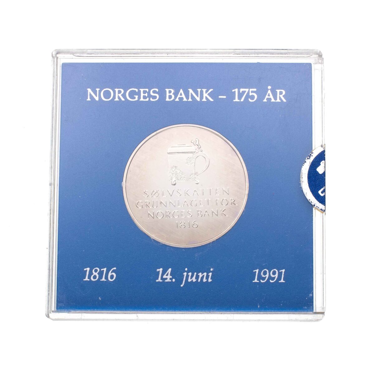 Norges Bank 175 år myntkassett