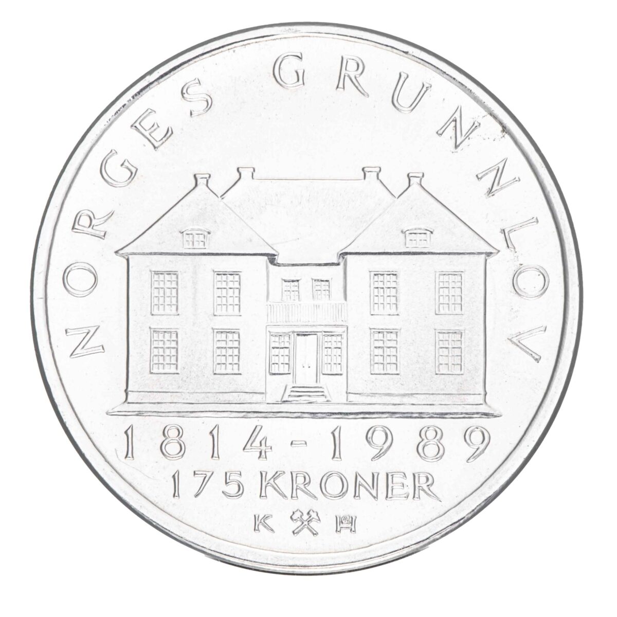 Norge, 175 kroner, 1989