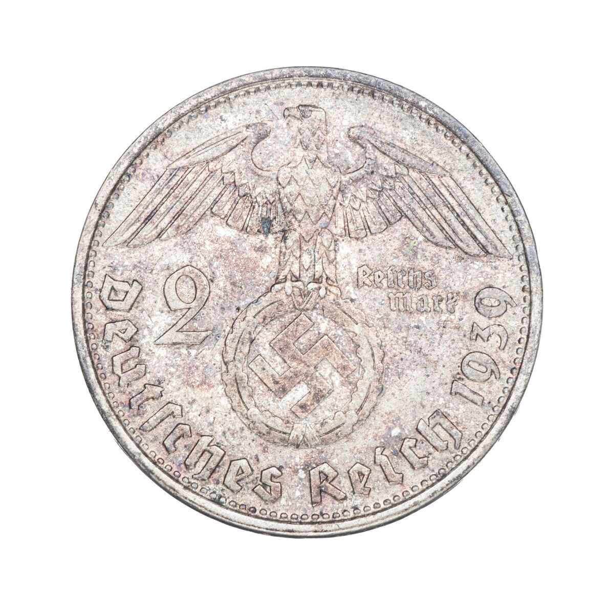 Tyskland, 2 reichsmark, 1939