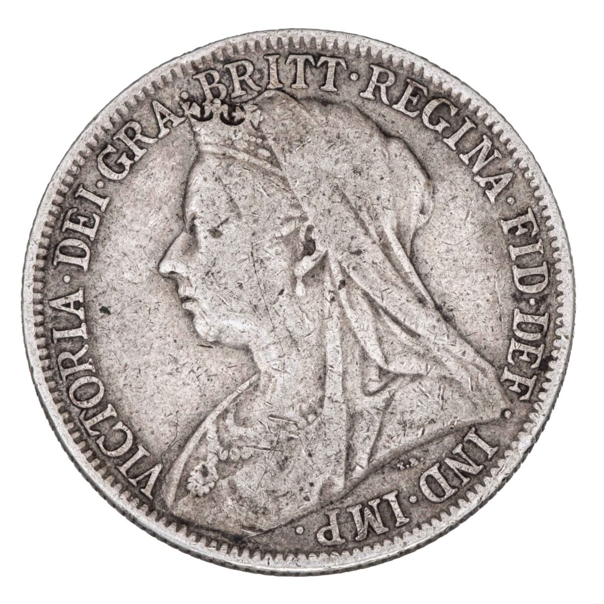 Storbritannia, 1 florin / 2 shillings, 1899 - Bilde 2