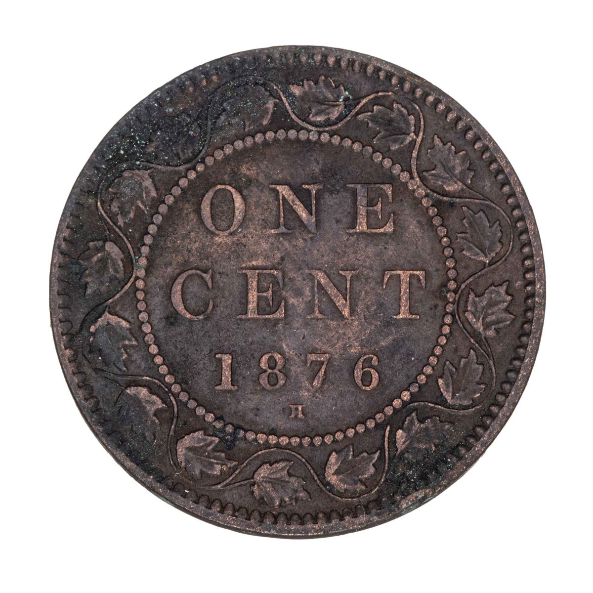 Canada, 1 cent, 1876