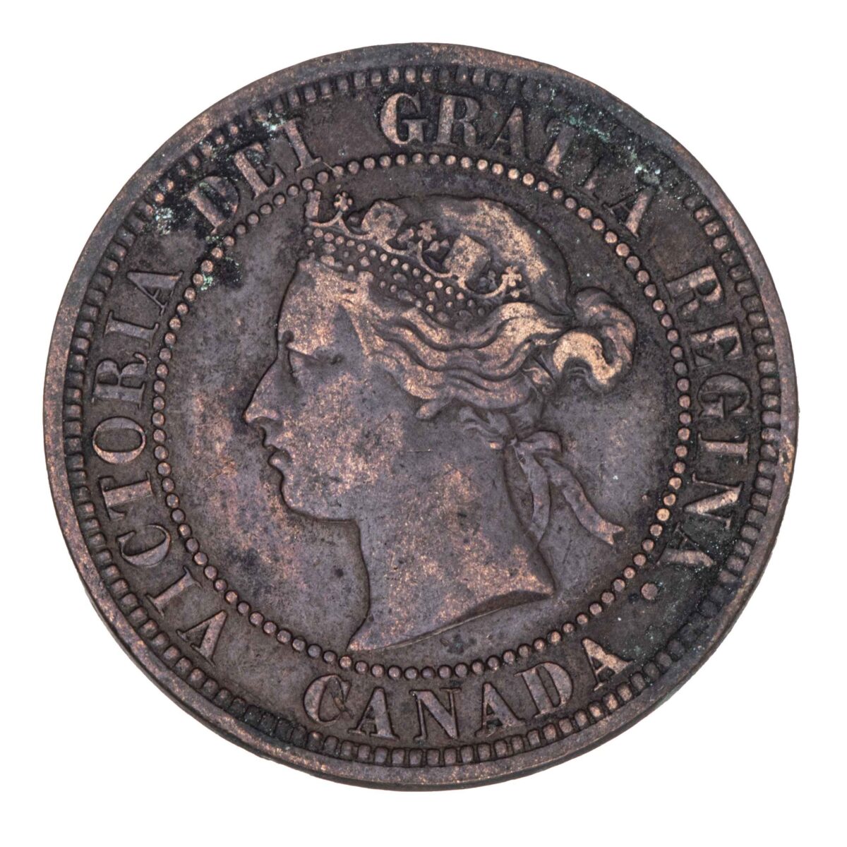 Canada, 1 cent, 1876 - Bilde 2