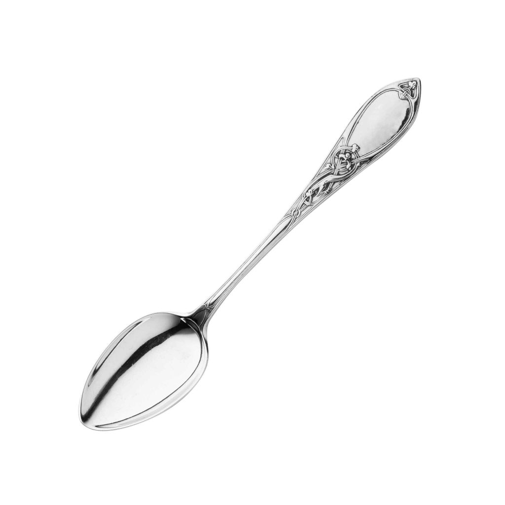 Hohles Dragemønster teskje 13 cm