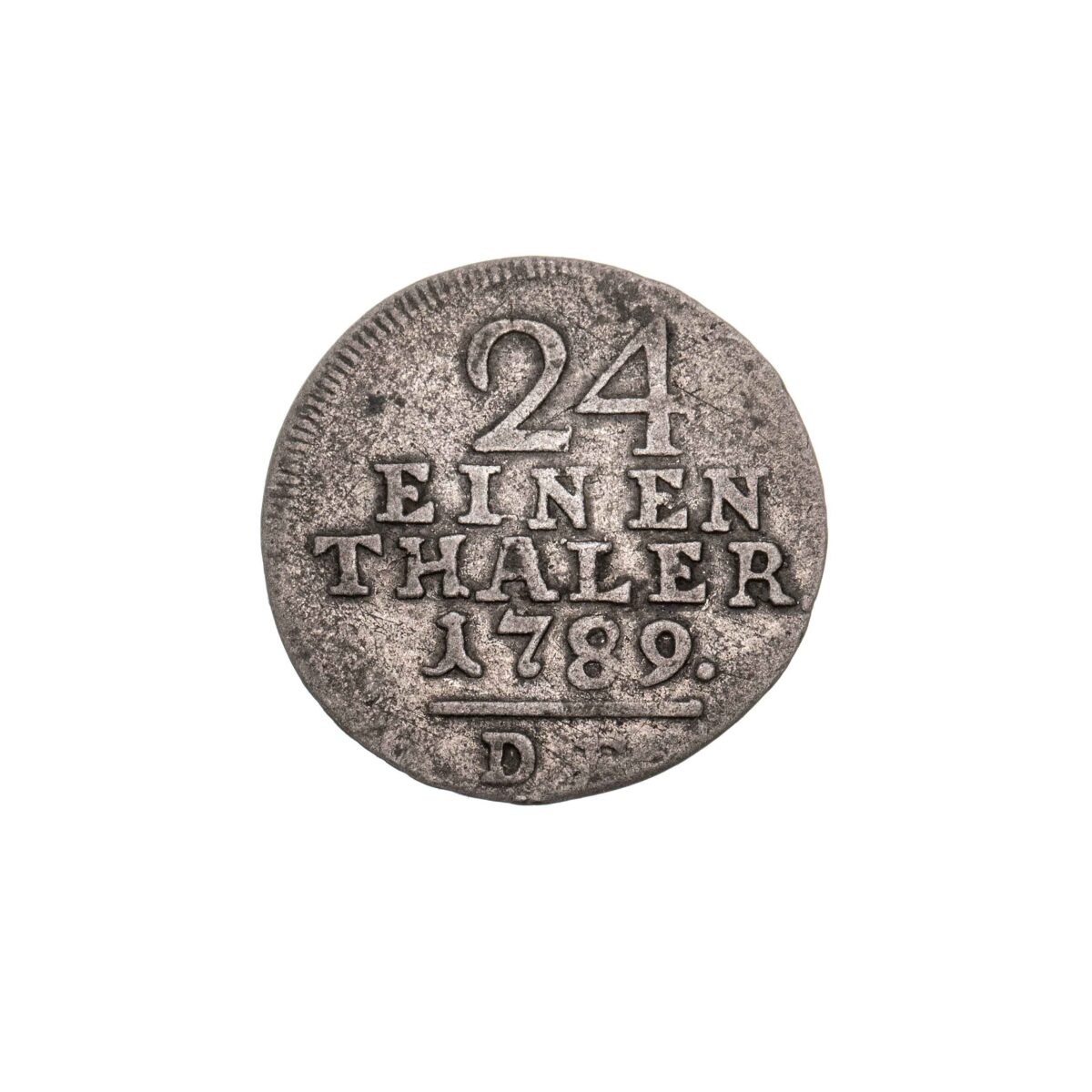 Hessen-Kassel,  1/24 daler, 1789