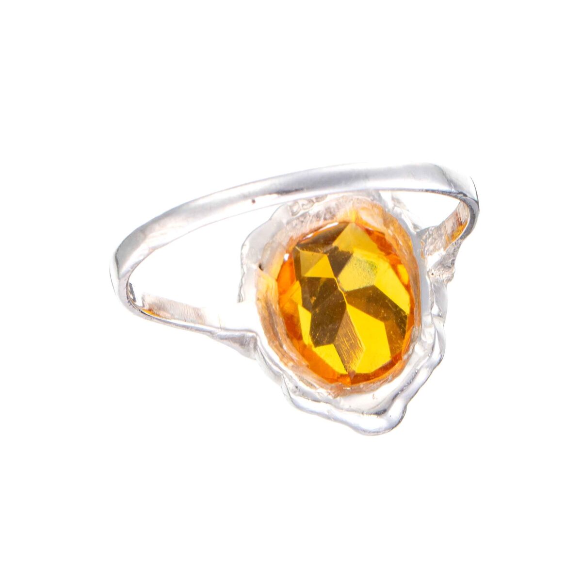 Ring, sterling sølv, glass - Bilde 6