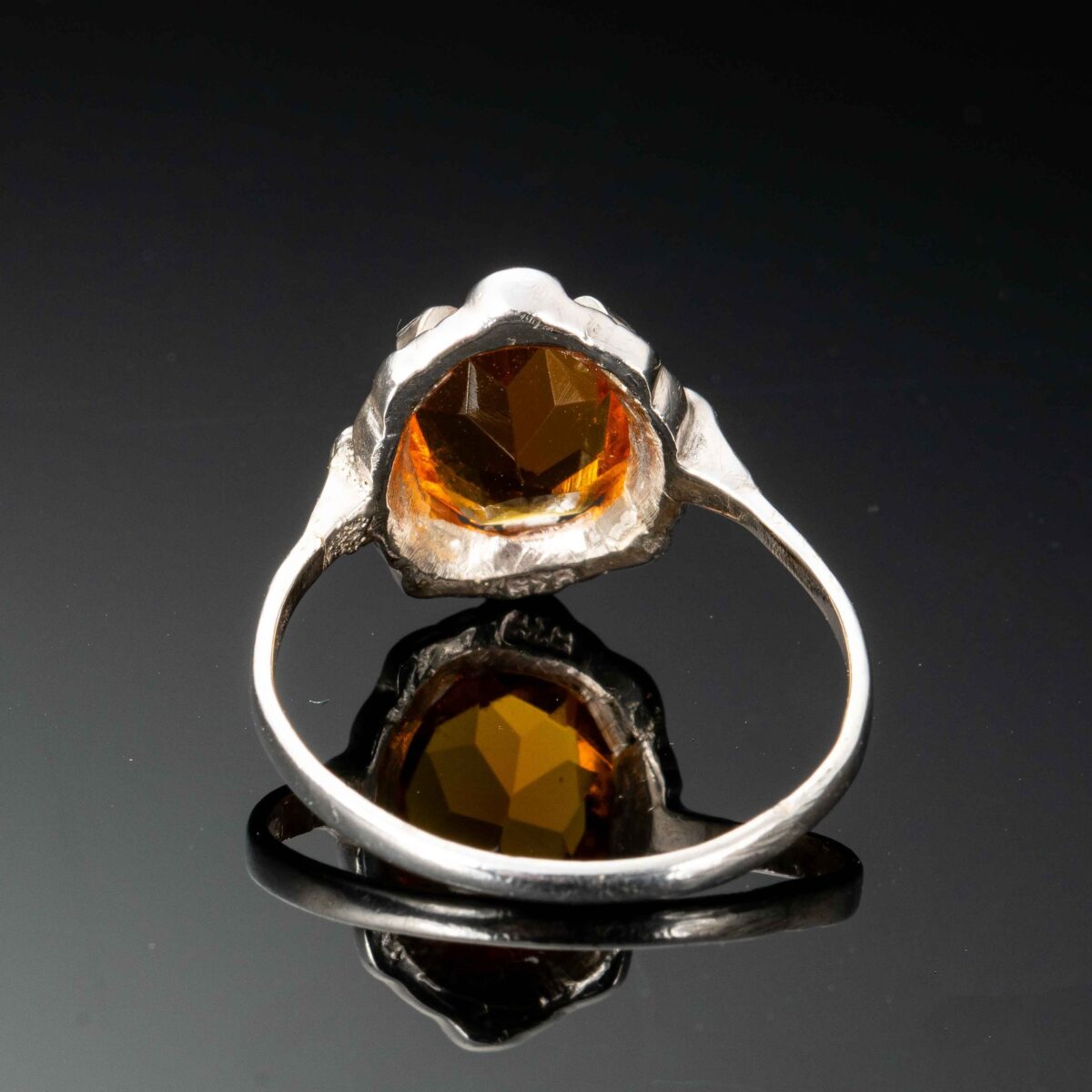 Ring, sterling sølv, glass - Bilde 4