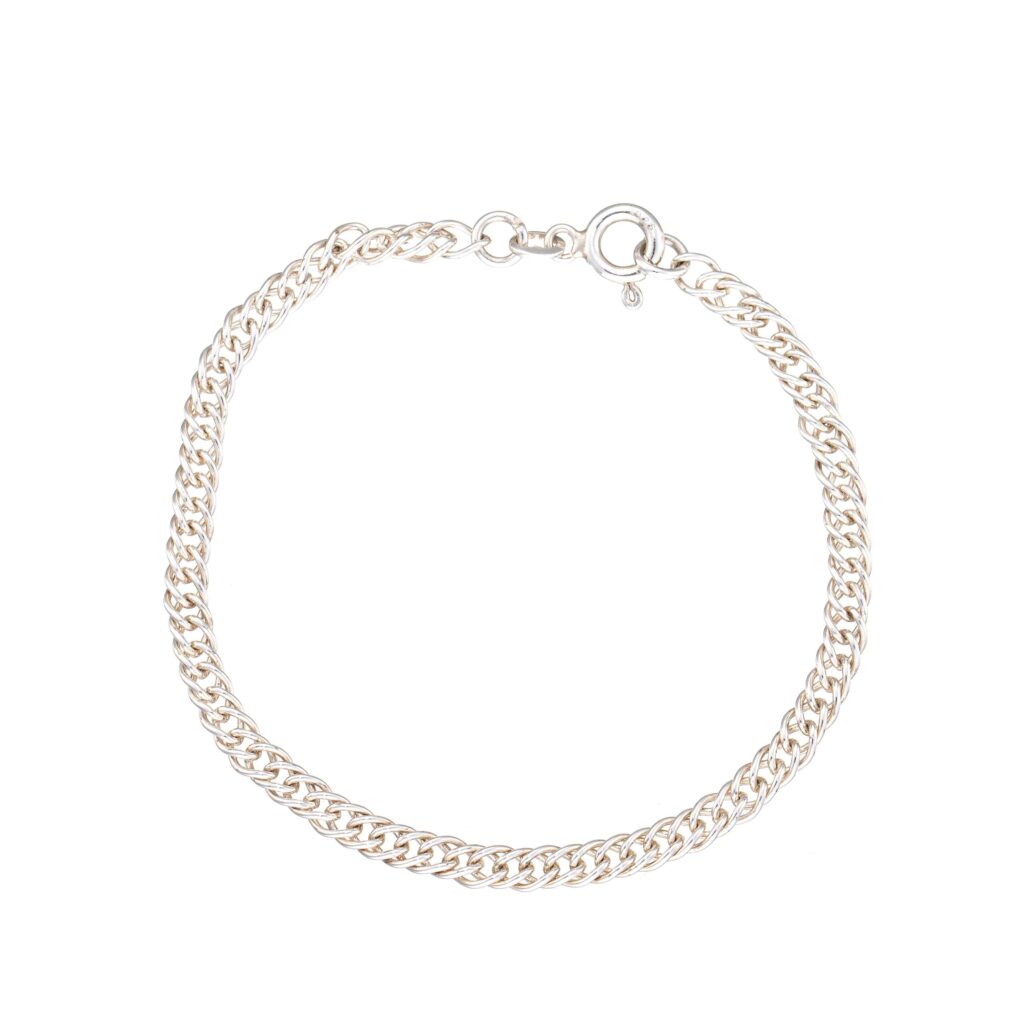 Armlenke 18 x 0,38 cm, sterling sølv