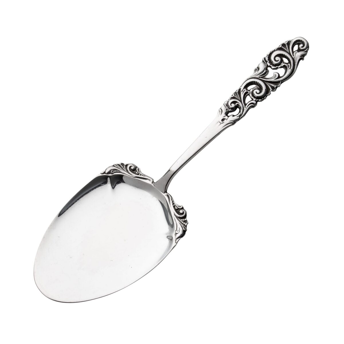 Telesølv eggspade