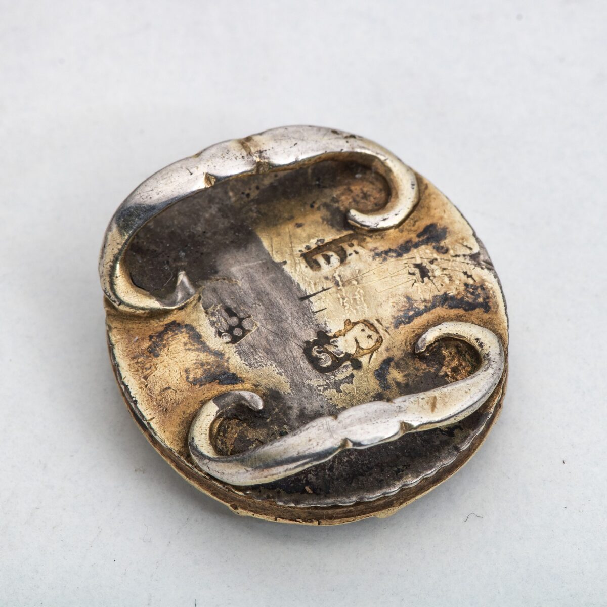 Miniatyr, gull, sølv, kvarts - Bilde 3