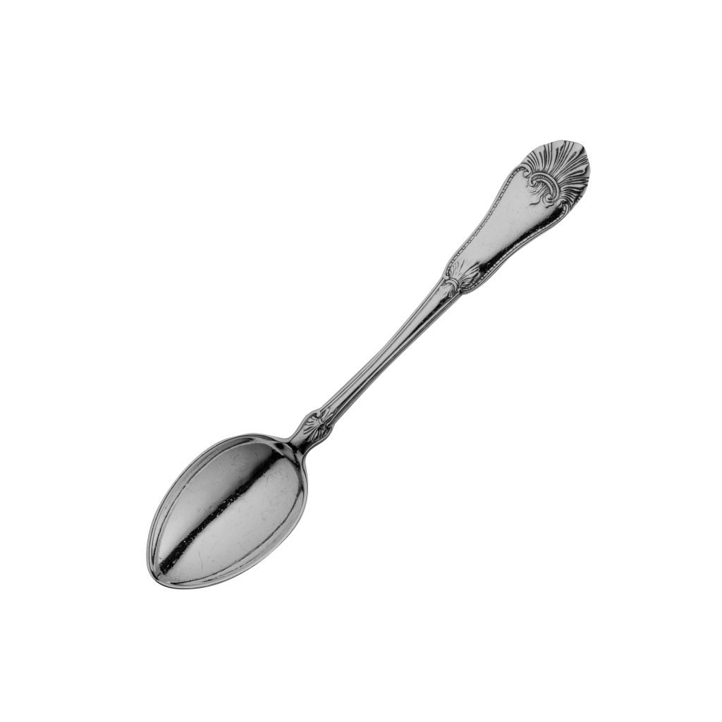 Bankett gammel fasong teskje 12,1 cm
