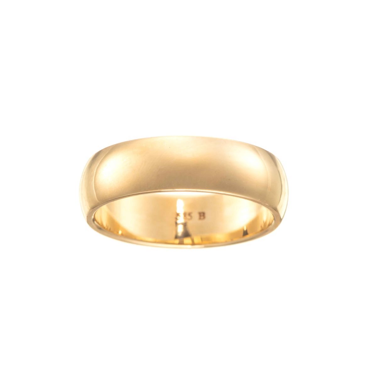 Giftering 5,91 mm, gult gull