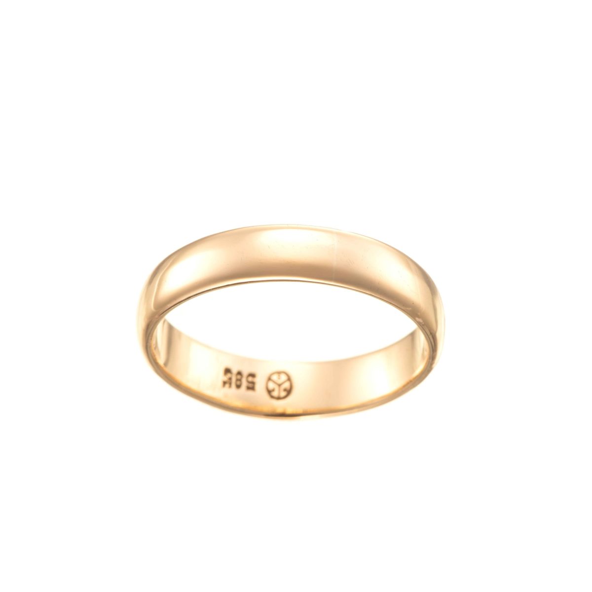 Giftering 5,04 mm, gult gull