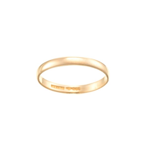 Giftering 2,85 mm, gult gull