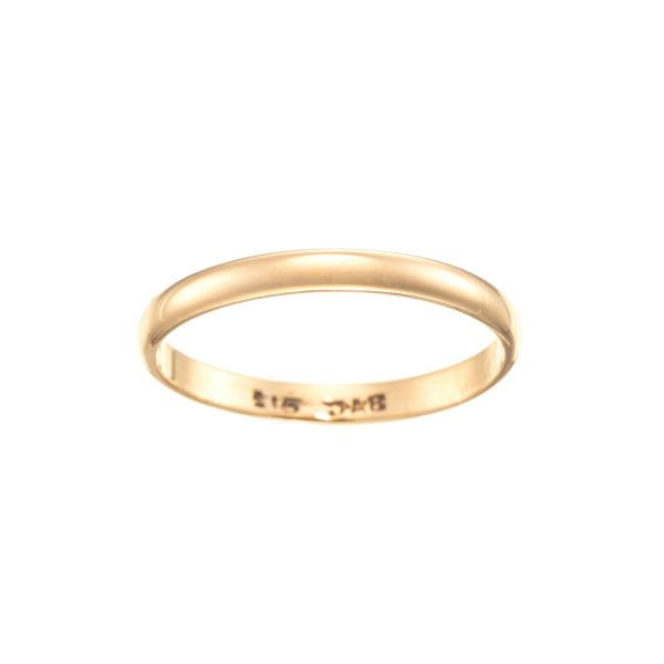 Giftering 2,50 mm, gult gull
