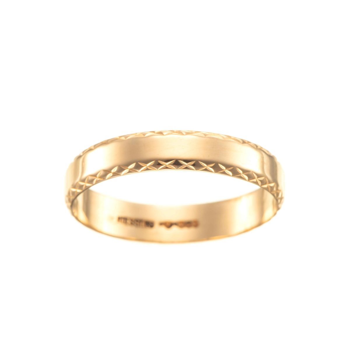 Giftering 4,80 mm, gult gull
