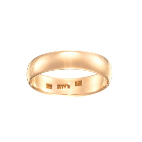 Giftering 5,30 mm, gult gull