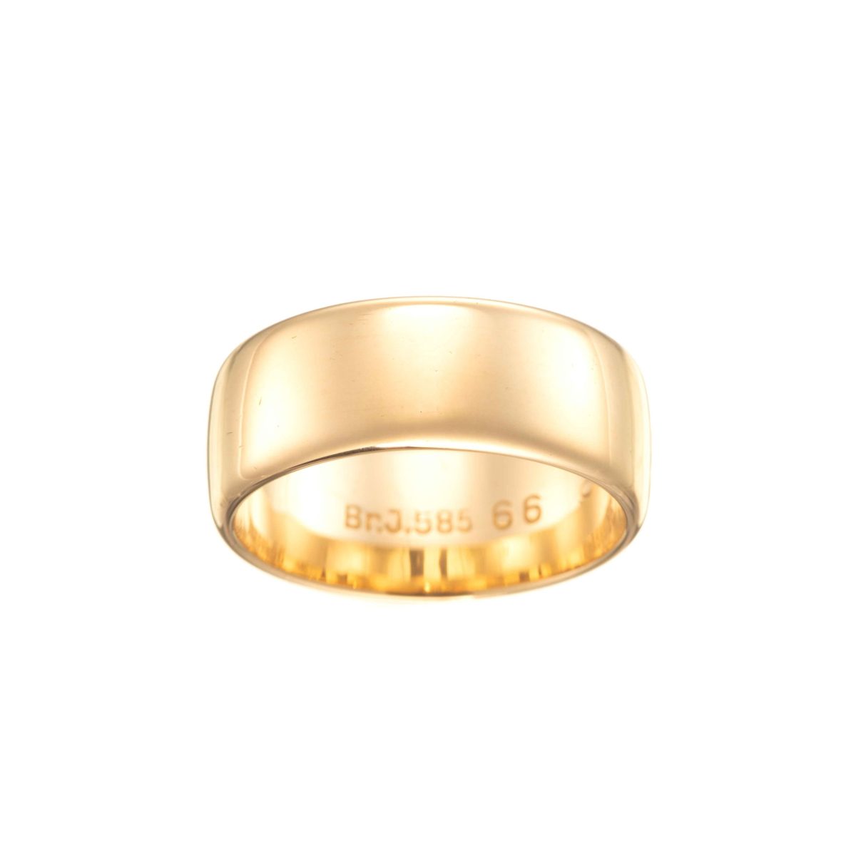 Giftering 7,88 mm, gult gull