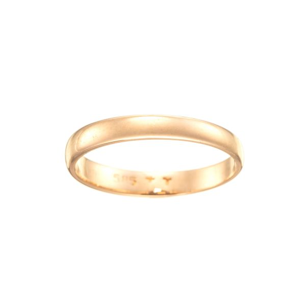 Giftering 3,18 mm, gult gull