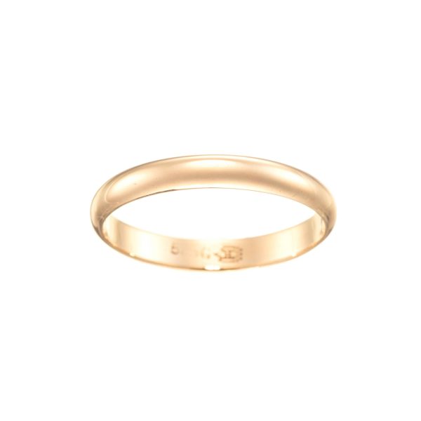 Giftering 3,29 mm, gult gull