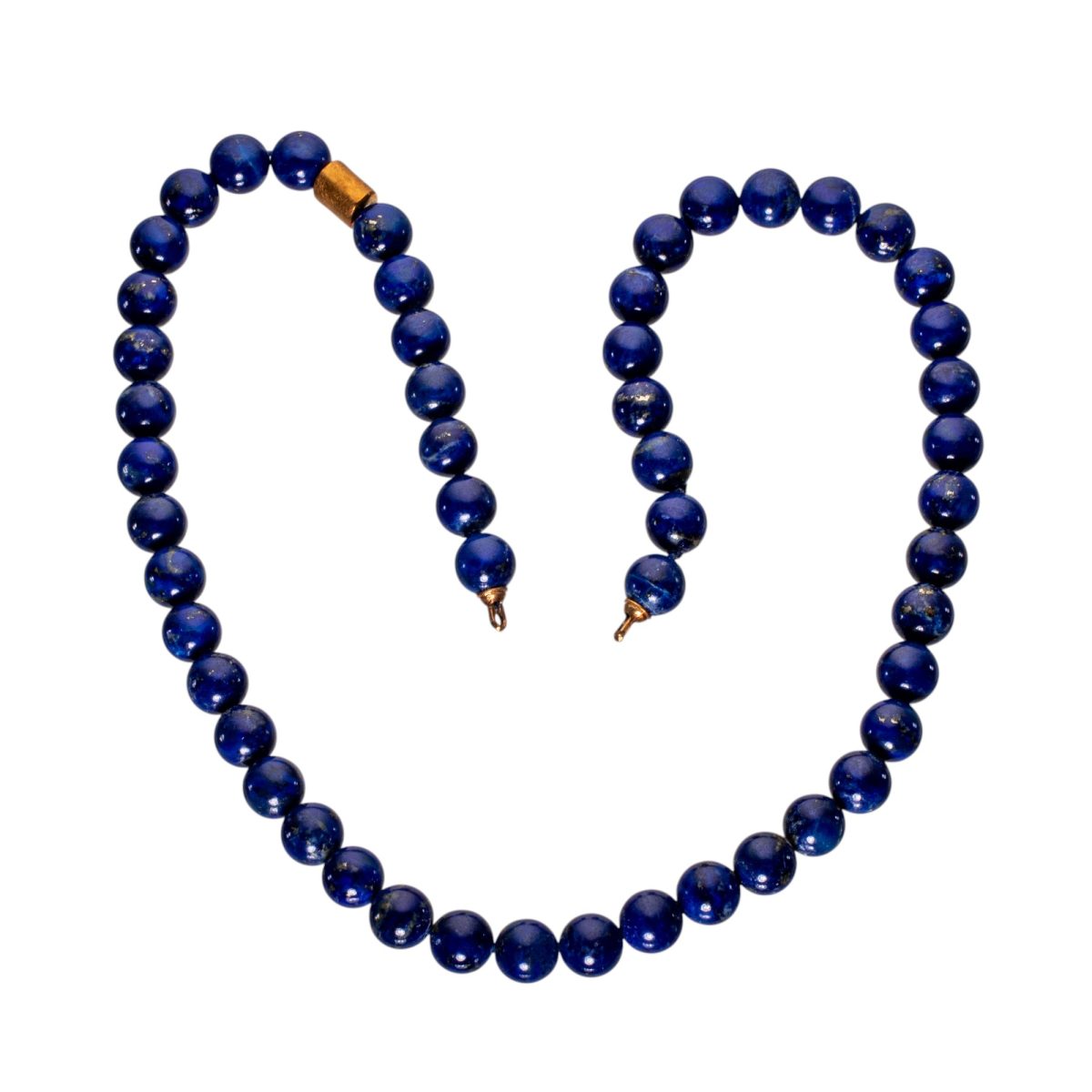 Lapis collier, gult gull