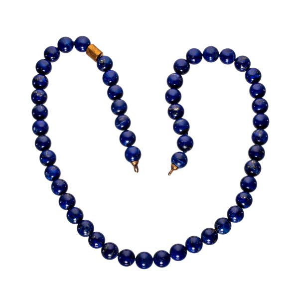 Lapis collier, gult gull