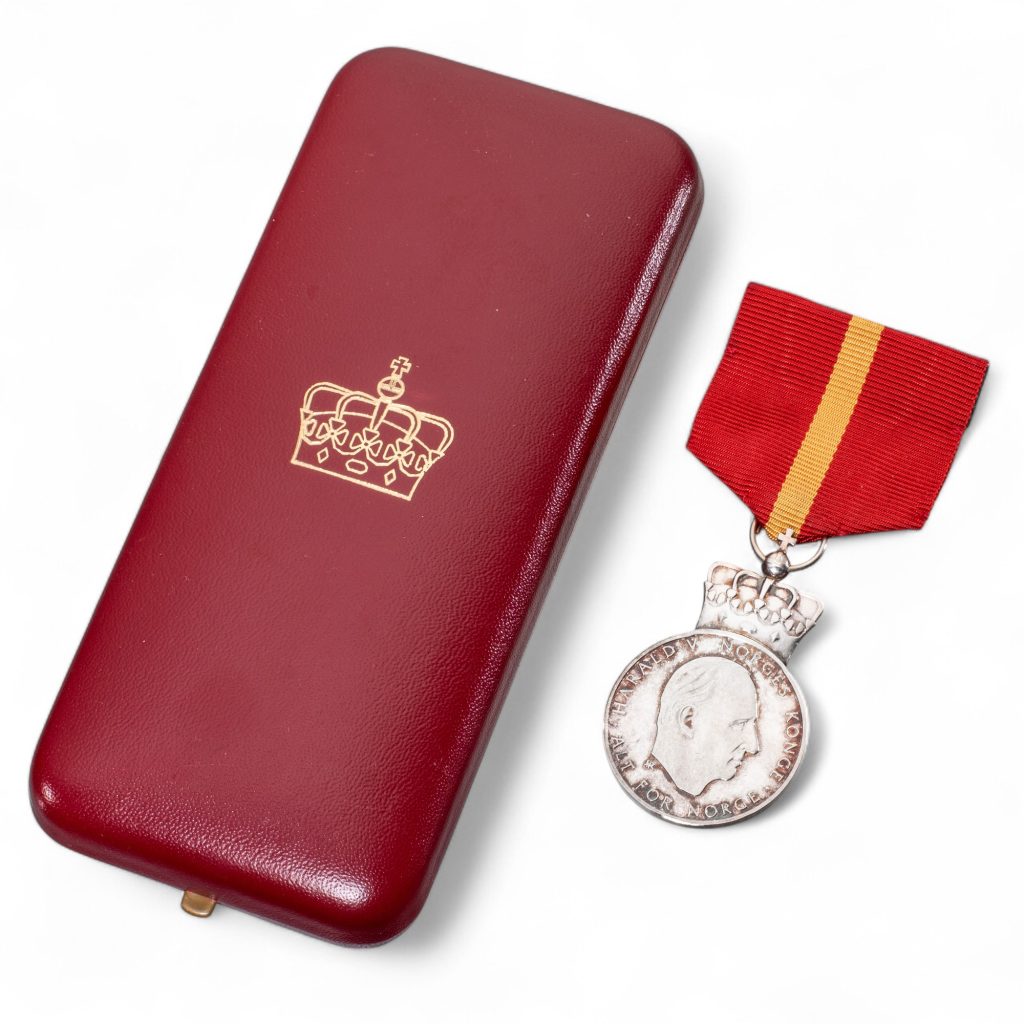 Harald V fortjenstmedalje i sølv
