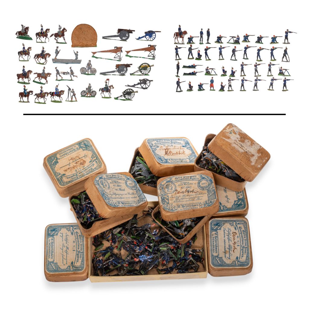 Samling tinnfigurer