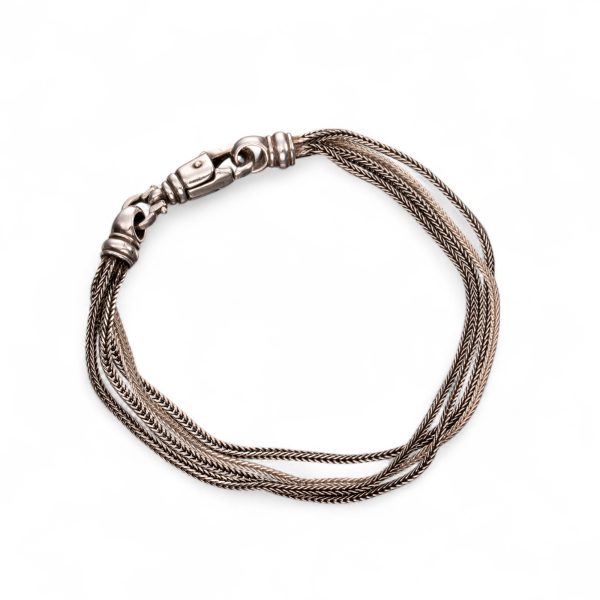 Armbånd 19 x 0,5 cm, sterling sølv