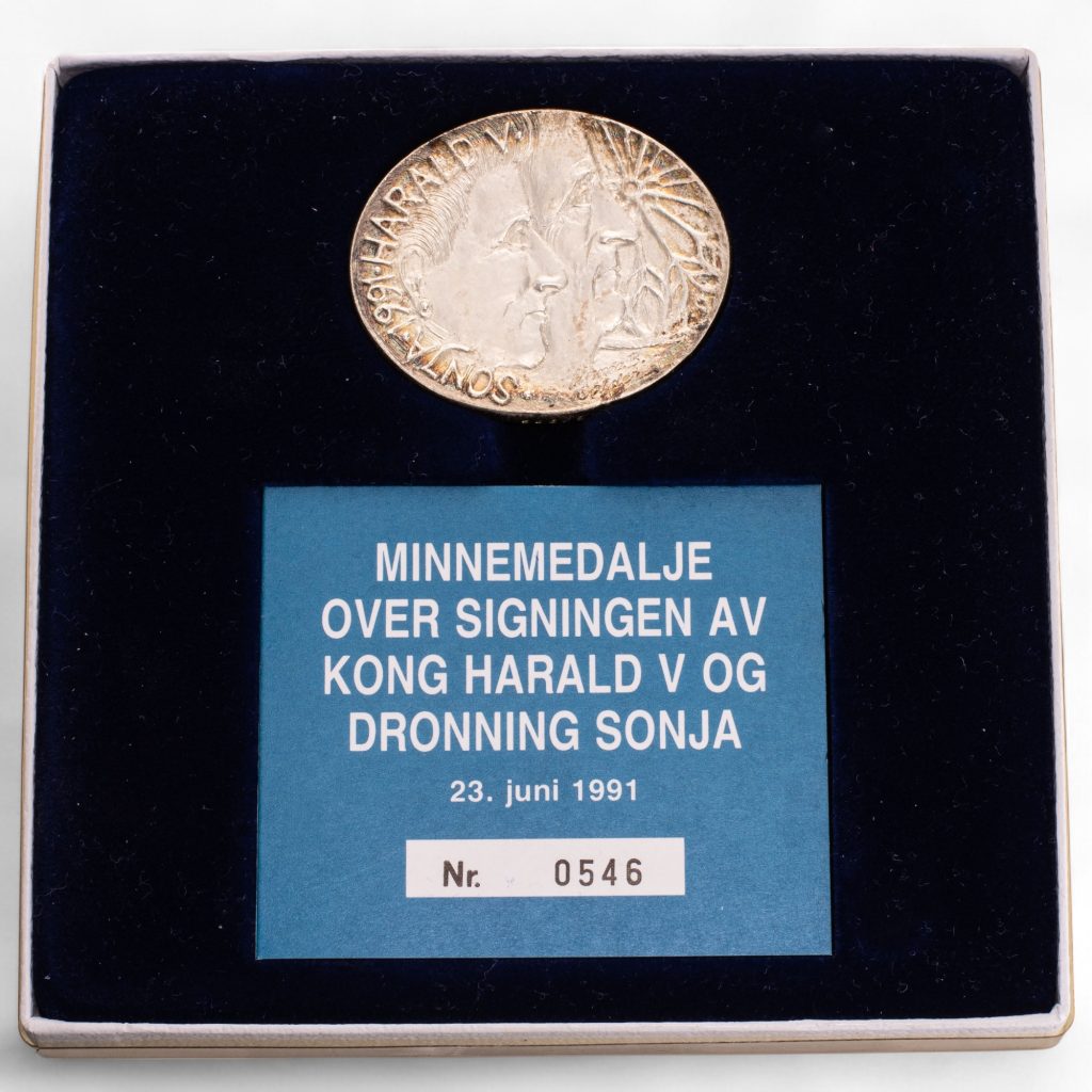 Signingen, minnemedalje, sølv