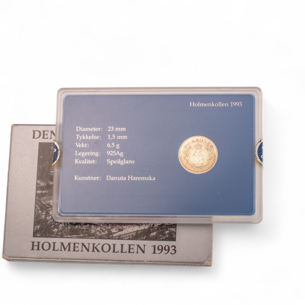 Holmenkollen 1993, 20 kroner, sølv