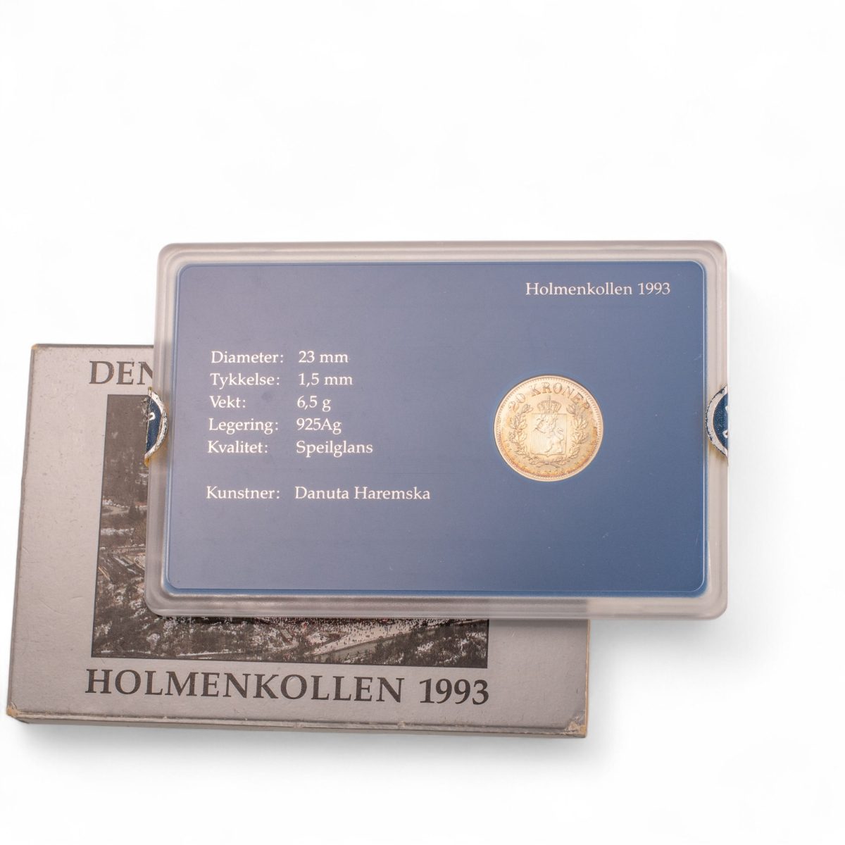 Holmenkollen 1993, 20 kroner, sølv