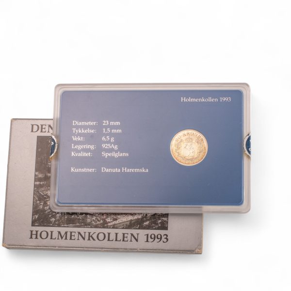 Holmenkollen 1993, 20 kroner, sølv
