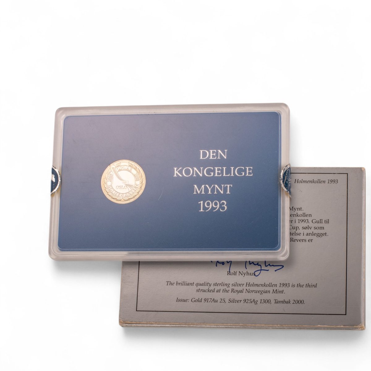 Holmenkollen 1993, 20 kroner, sølv - Bilde 2