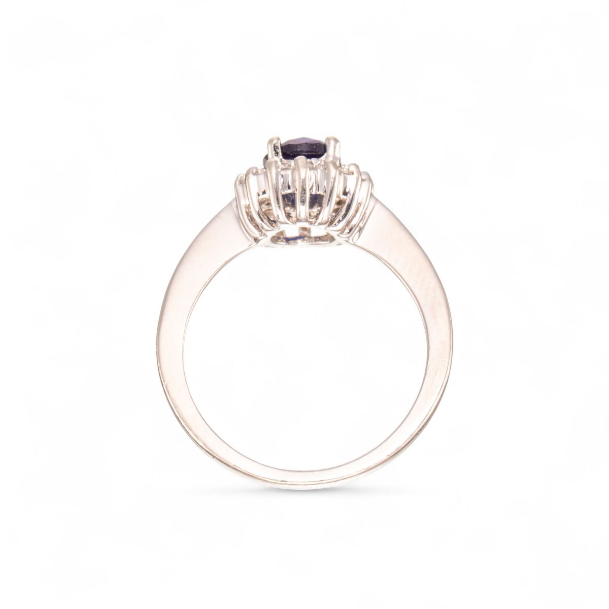 Rosettring, sterling sølv, zirkonia - Bilde 4