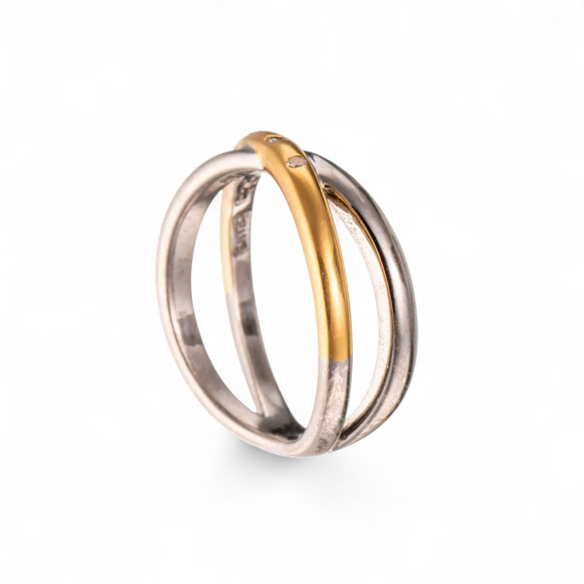 Ring, sølv, zirkonia - Bilde 2