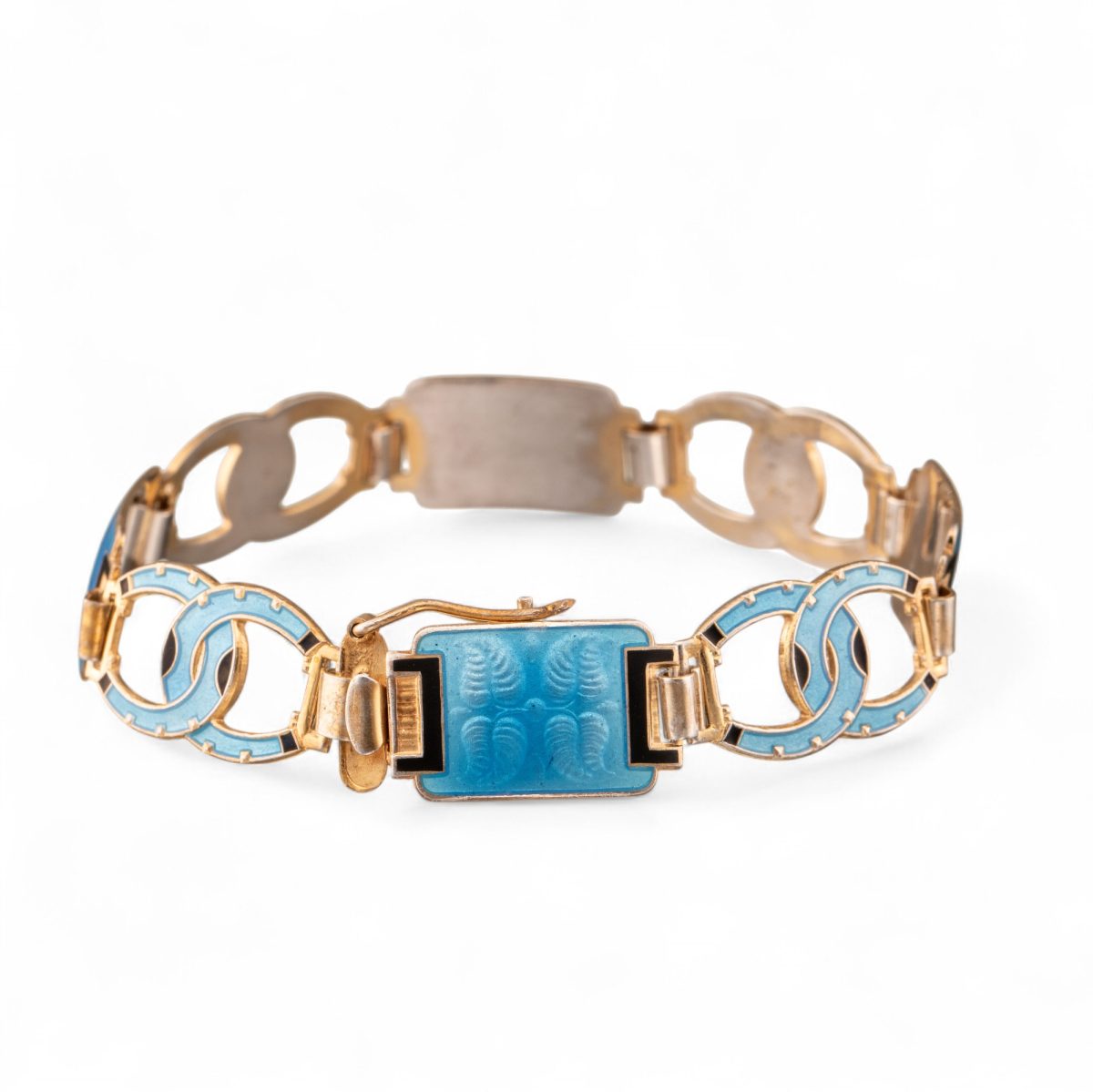 Emalje armbånd, sterling sølv - Bilde 2