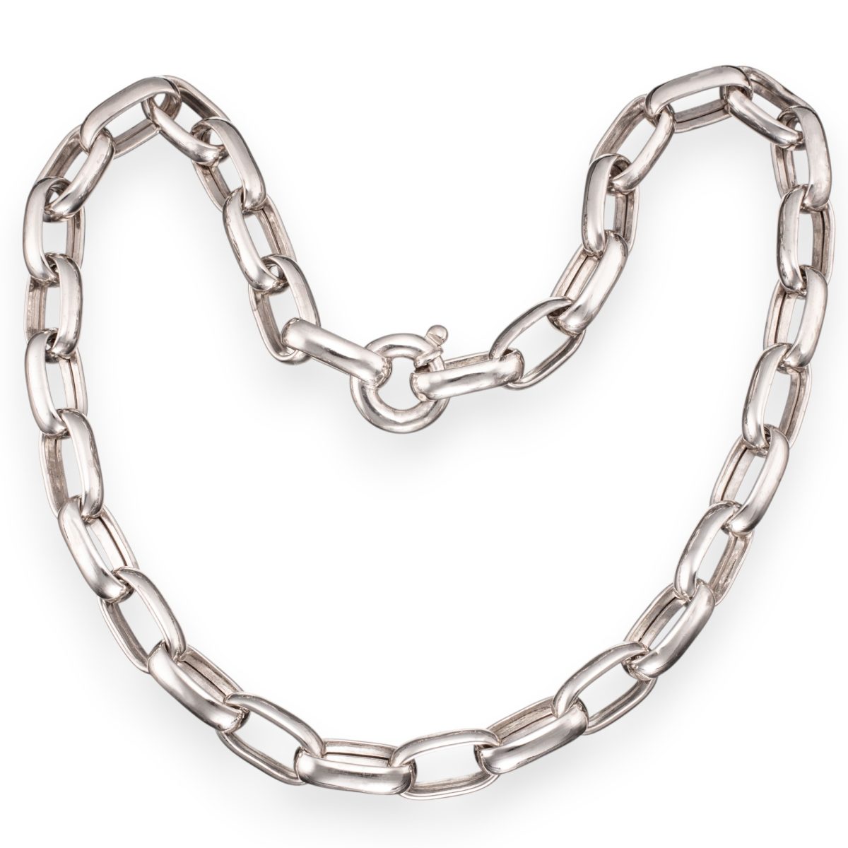 Anker halskjede 45 cm, sterling sølv