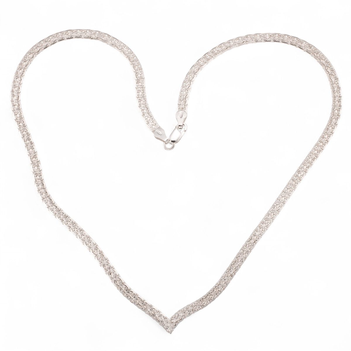 Halskjede 41 cm, sterling sølv
