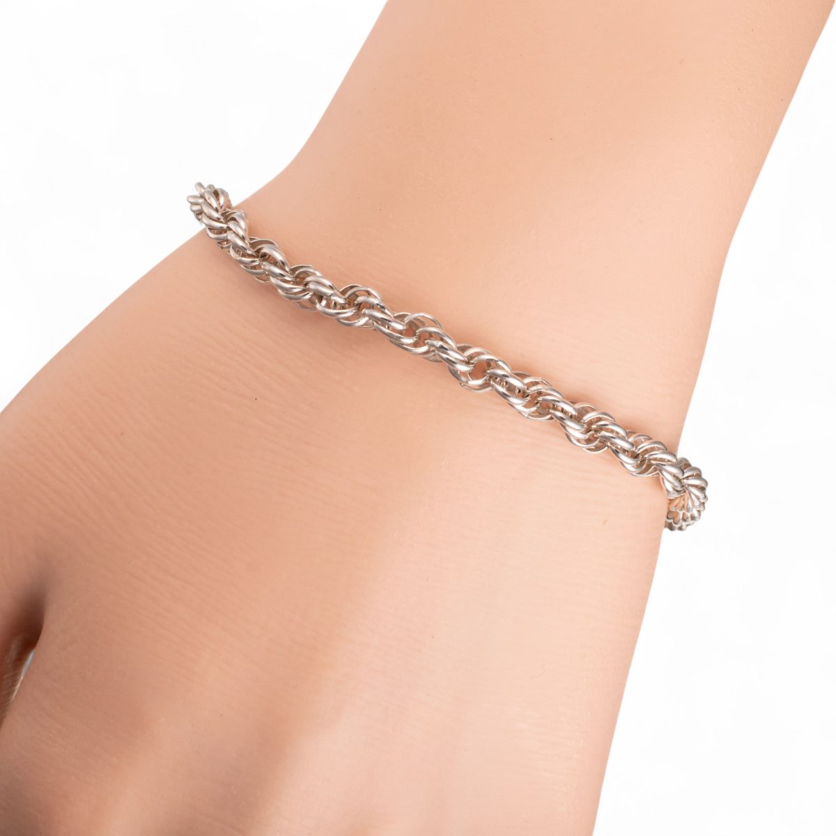 Armbånd 22 cm, sterling sølv - Bilde 2