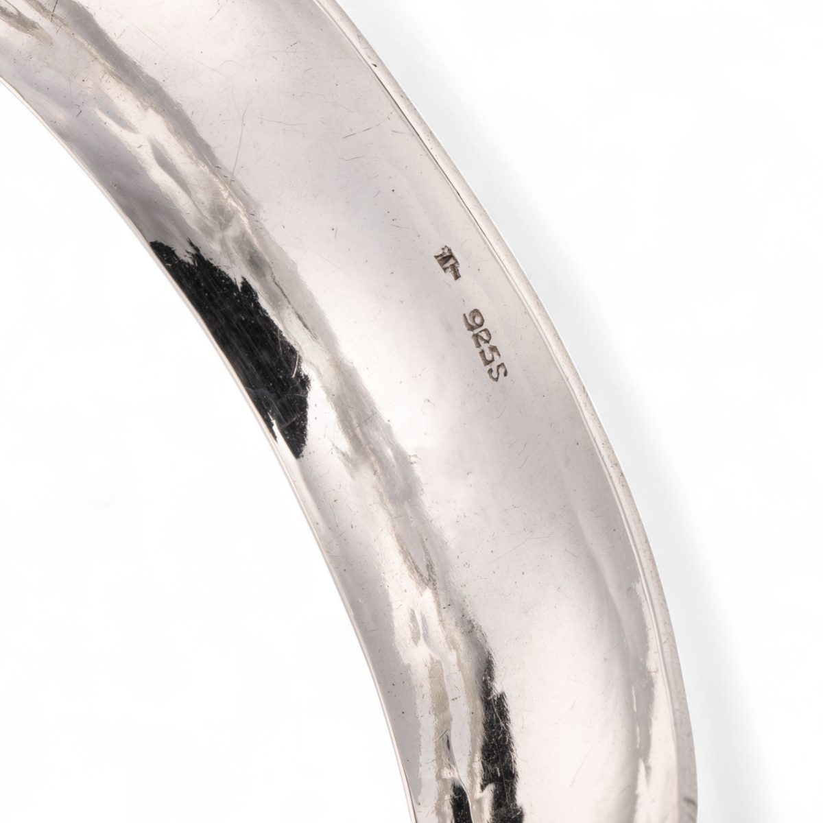 Hamret armring, sterling sølv - Bilde 2