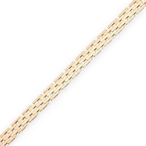 Murstein armlenke 20,5 cm, gult gull