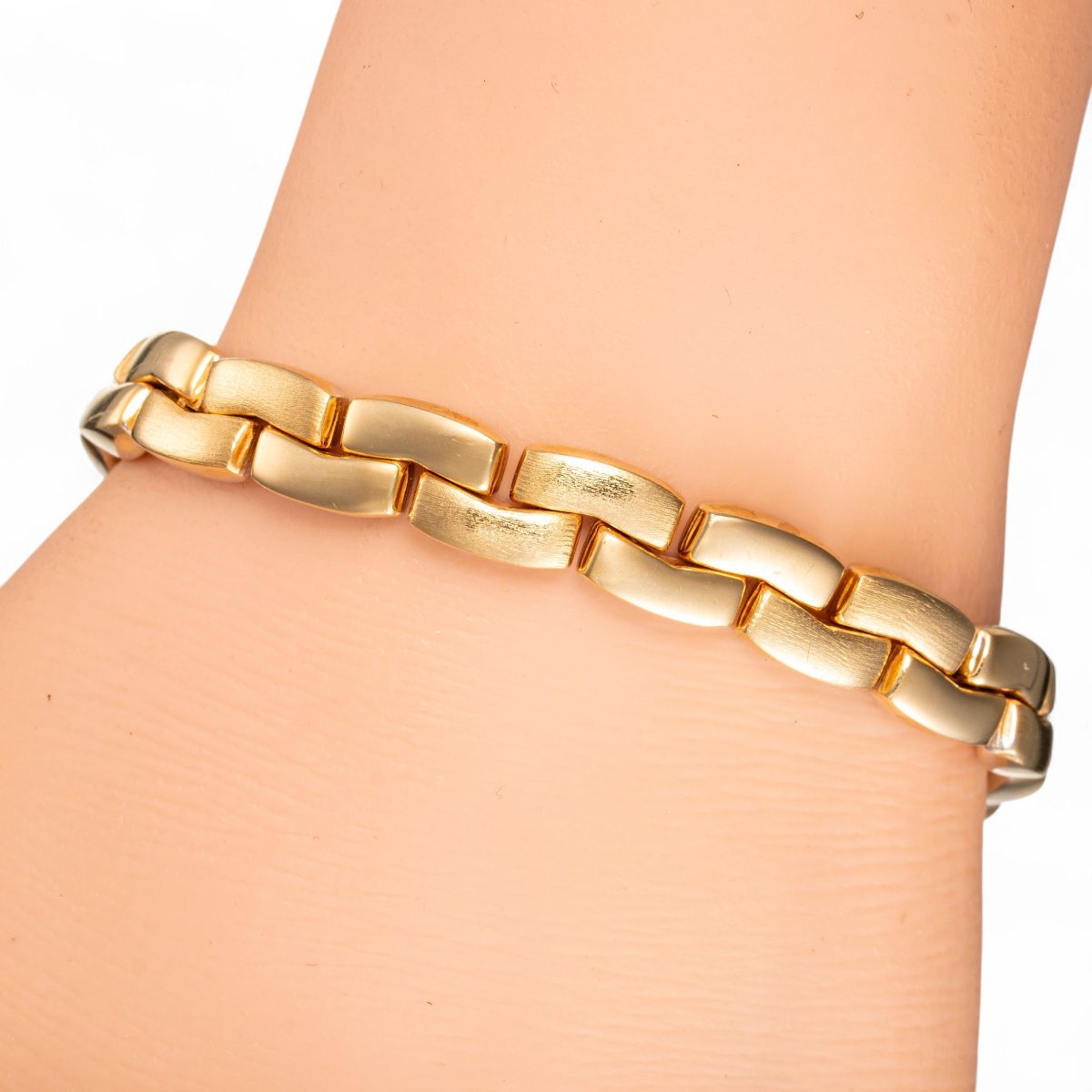 Armlenke 19,8 cm, gult gull - Bilde 3