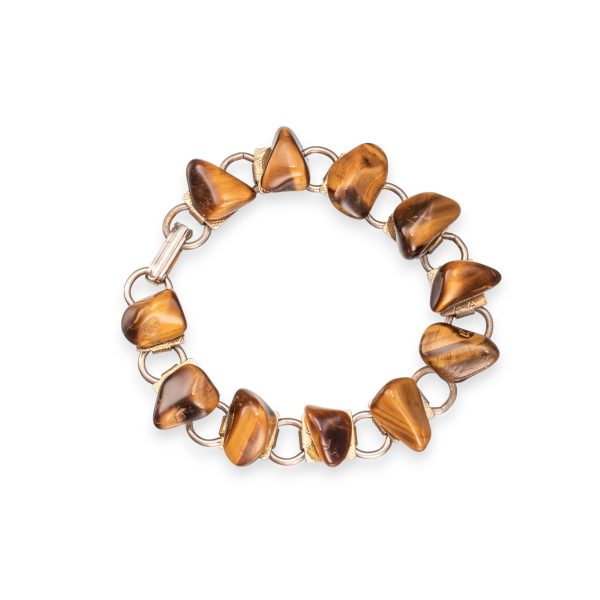 Tigerøye armbånd, bijouteri